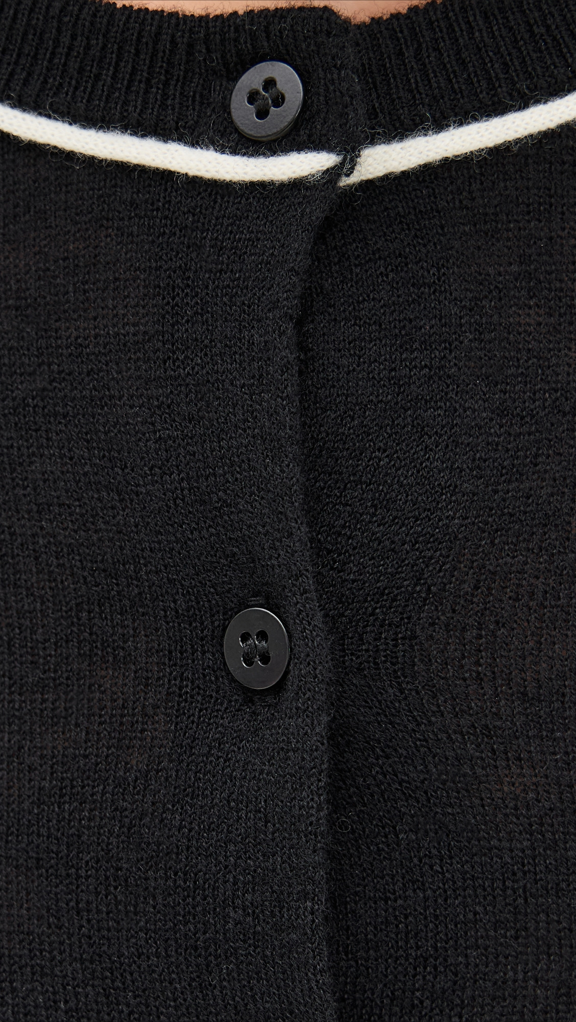 Wool Fine Line Cardigan - 5