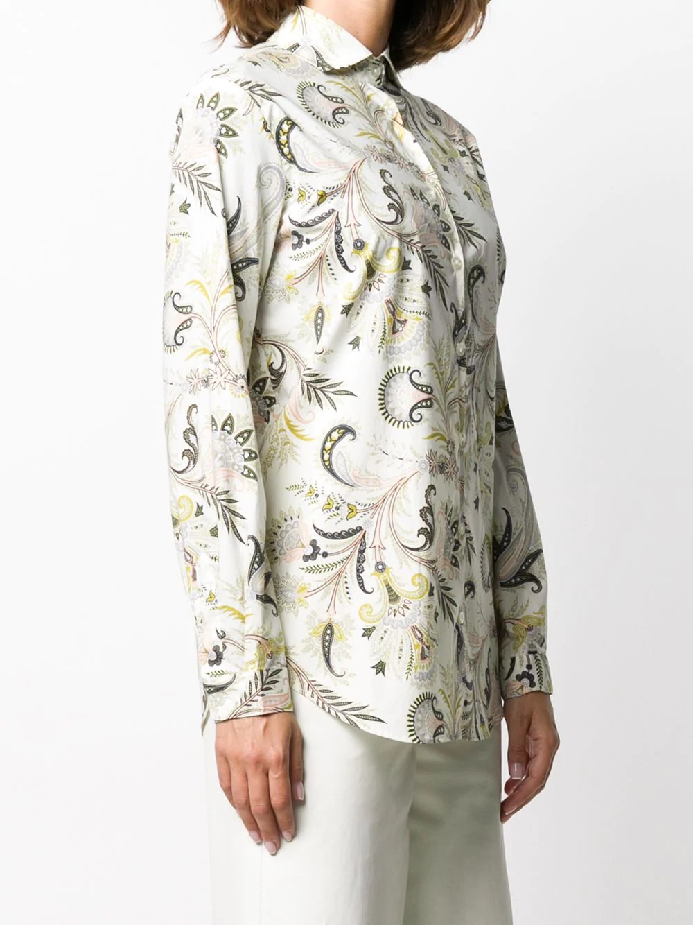 paisley long-sleeve shirt - 3