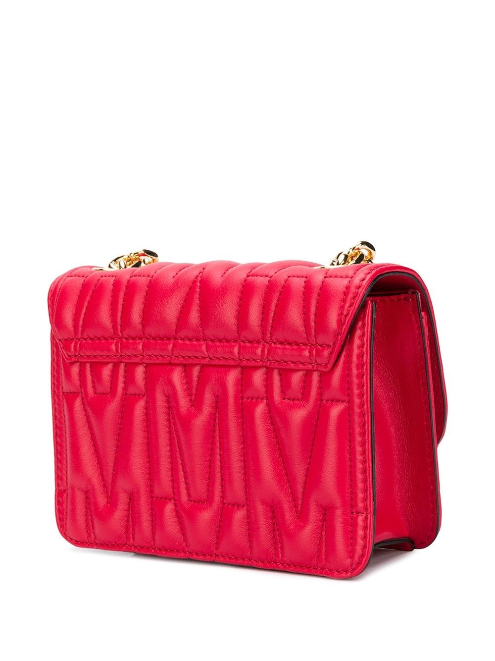 M-quilted shoulder bag - 3