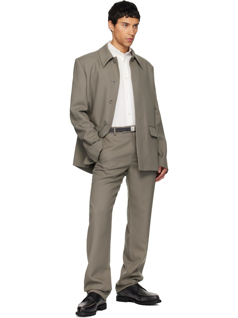 RIER Gray Wool Jacket outlook