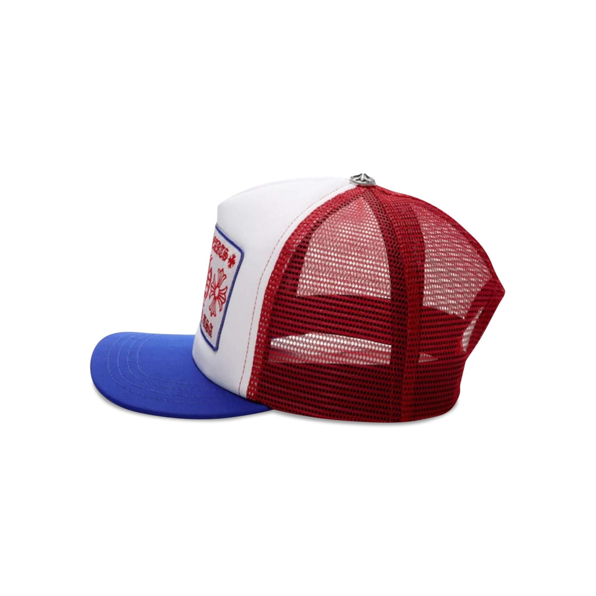 Chrome Hearts Hollywood USA Trucker Hat 'Blue/White/Red' - 2