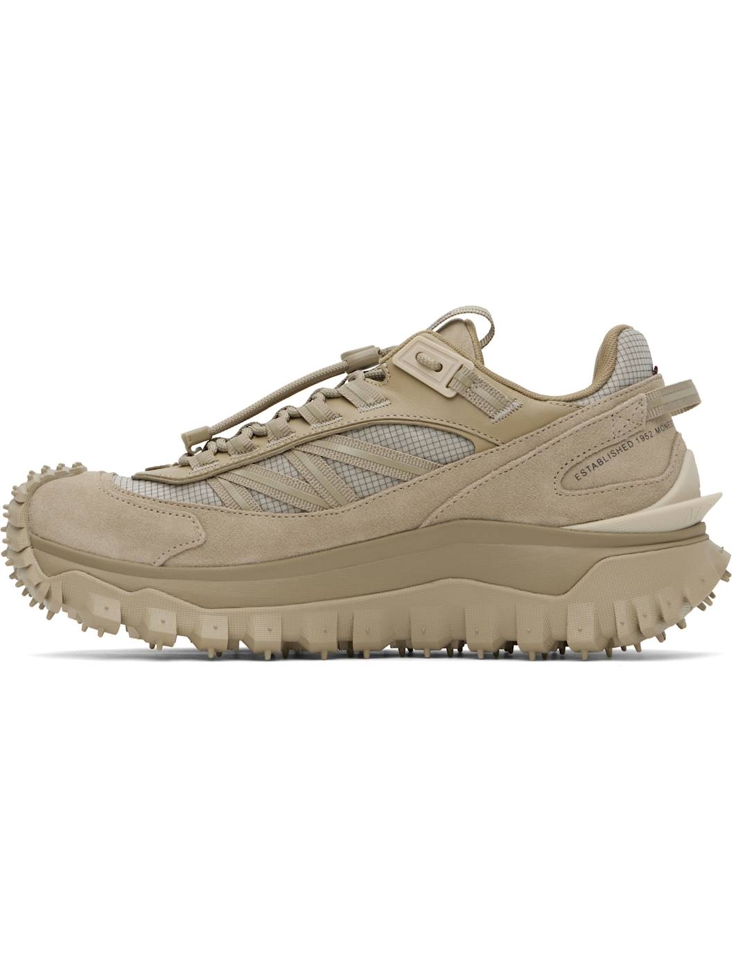 Khaki Trailgrip Low Top Sneakers - 3