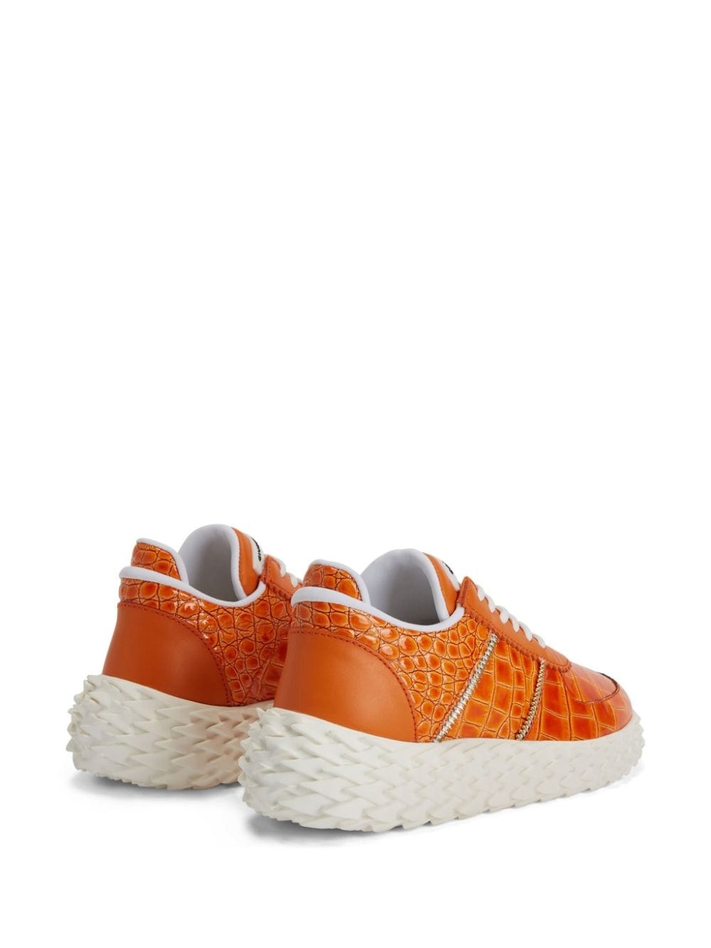 Urchin crocodile-print sneakers - 3