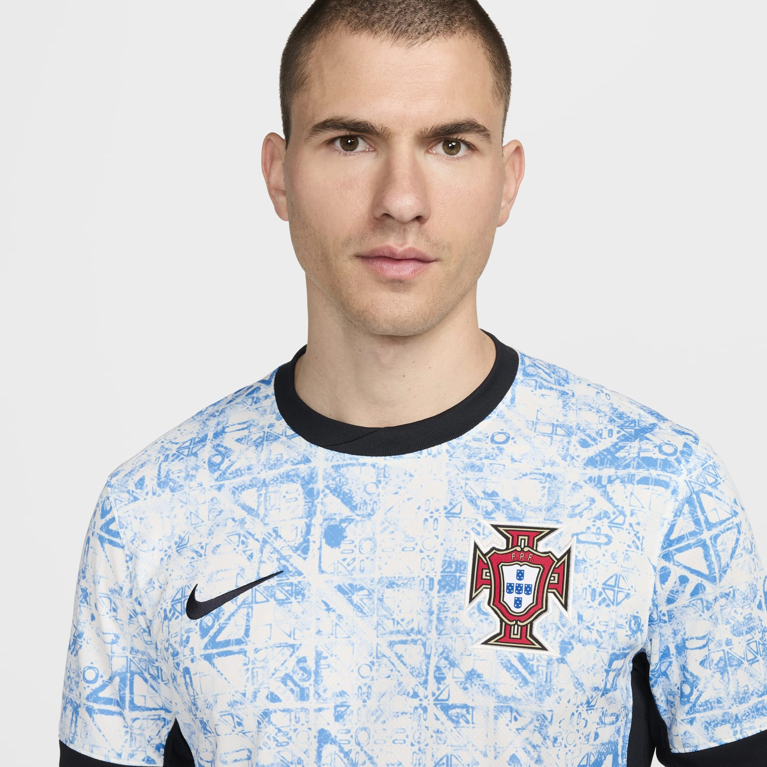 Nike Portugal Stadium Away Replica Soccer Jersey 'Blue' FJ4274-133 - 3