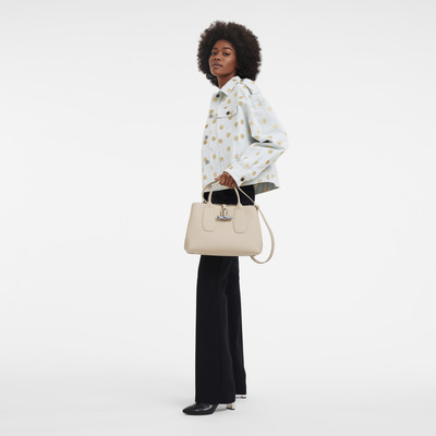 Longchamp Roseau M Handbag Paper - Leather outlook