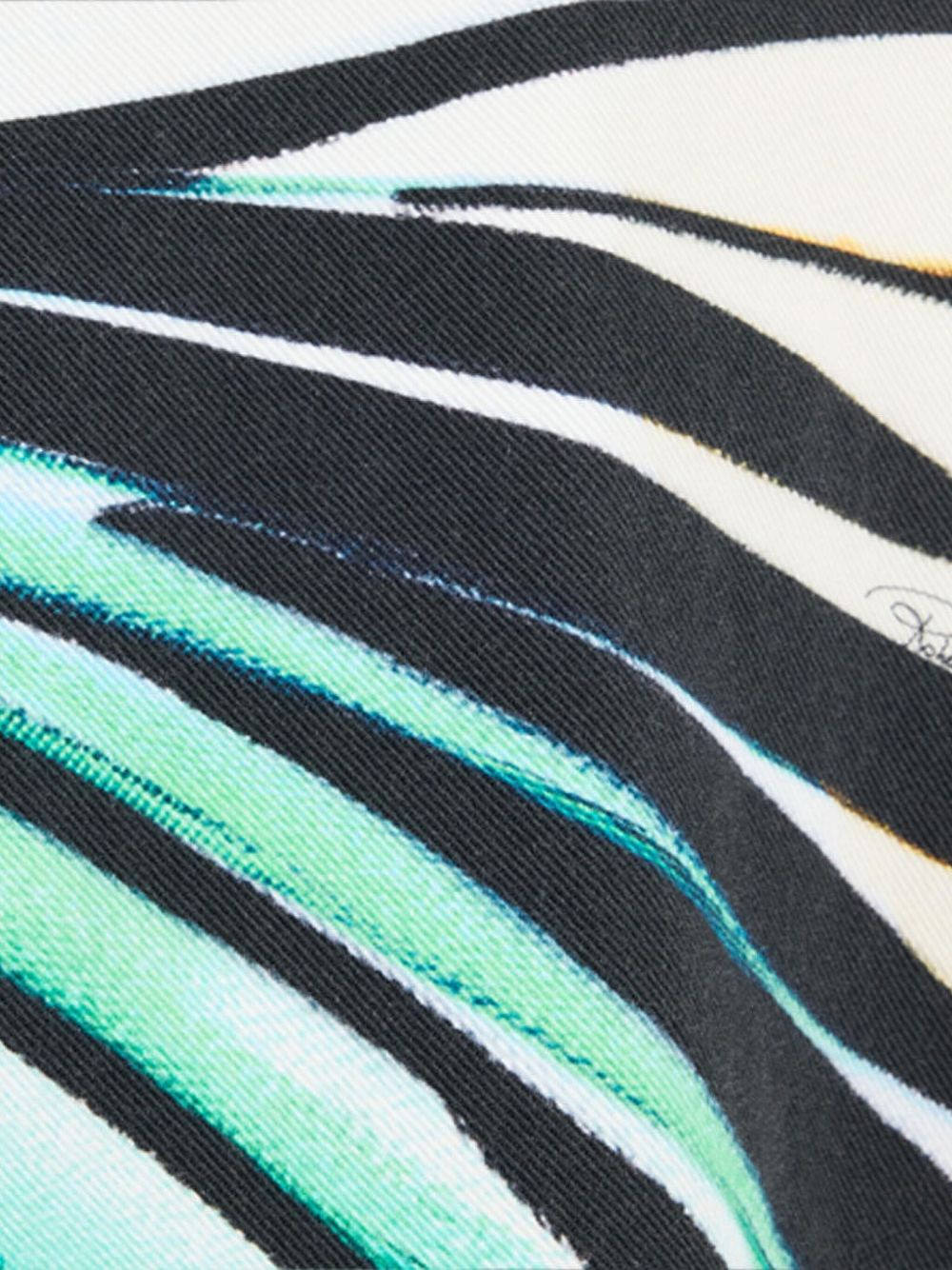 Ray of Sea-print trousers - 7