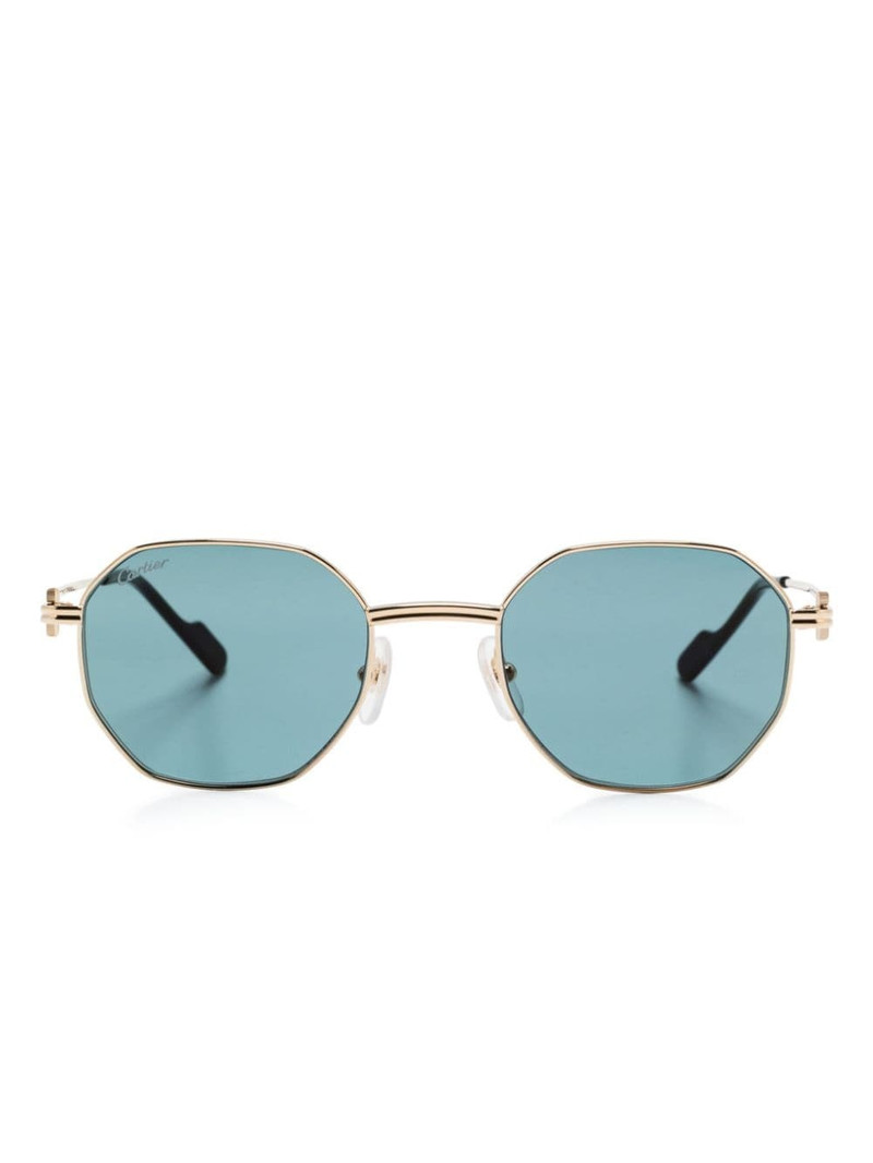 octagonal-frame sunglasses 1
