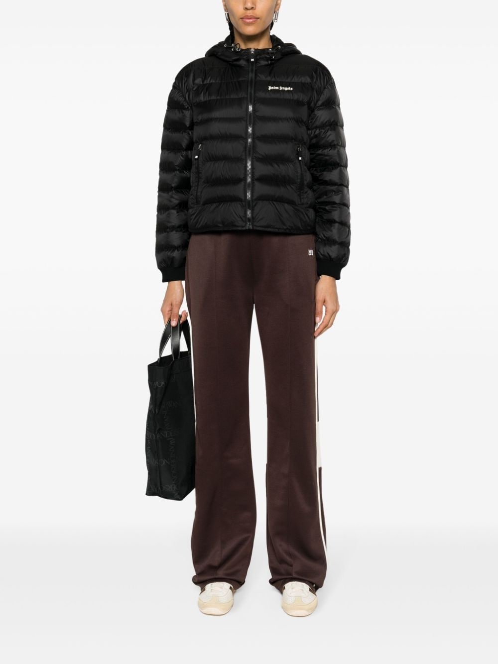hooded down jacket - 2