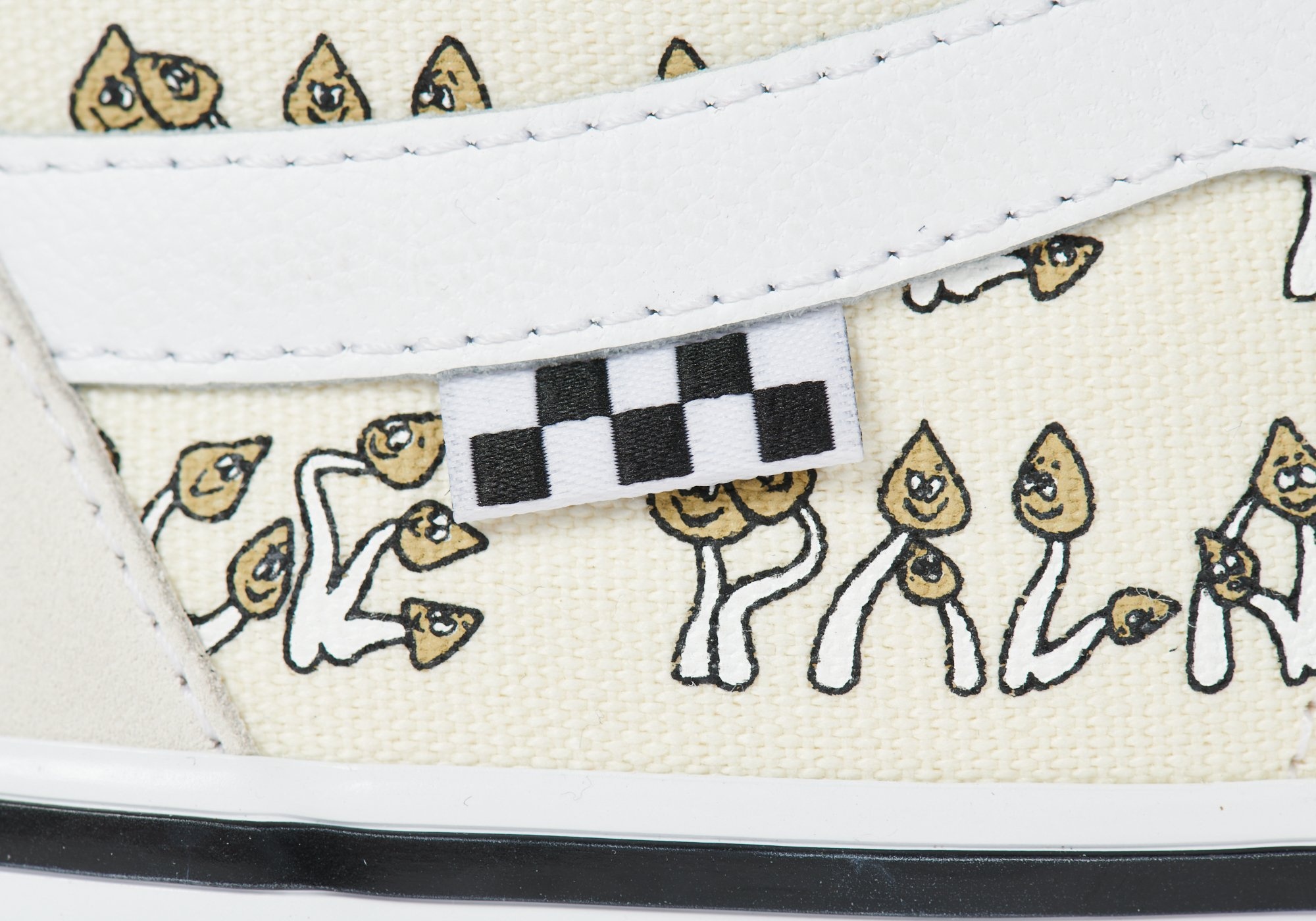 PALACE VANS SKATE SK8-HI MARSHMALLOW / P SHROOM - 7