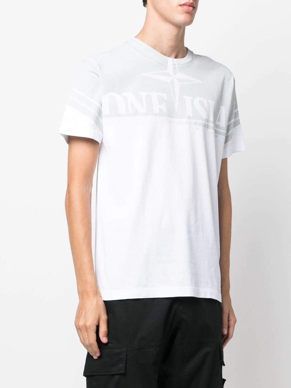 logo-print short-sleeve T-shirt - 3