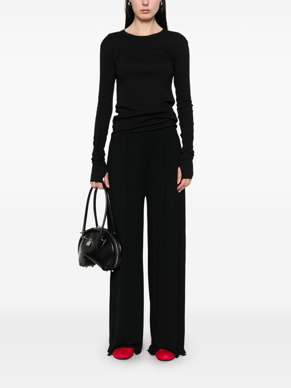 wide-leg trousers - 2