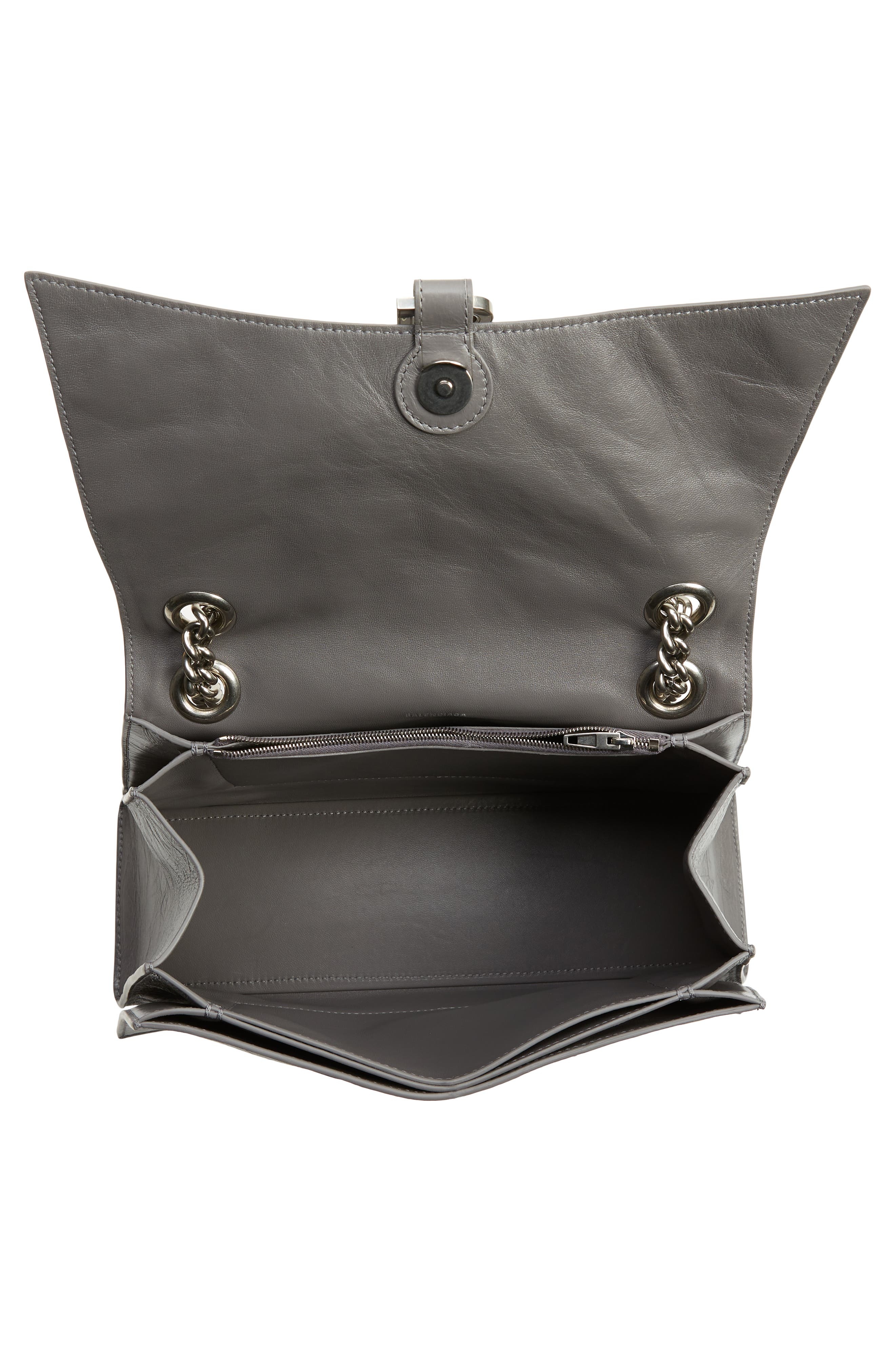 Crush Crushed Leather Shoulder Bag - 5