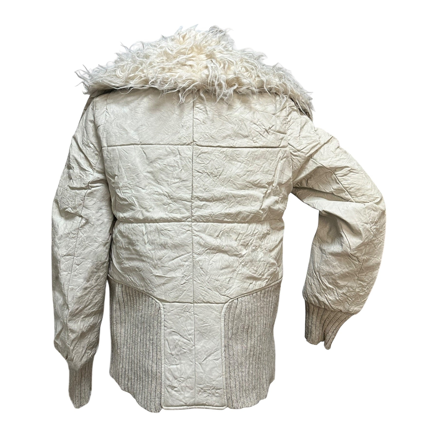 UNDERCOVER Fall Winter 2006 "Guru Guru" Fur Leather Jacket - 2