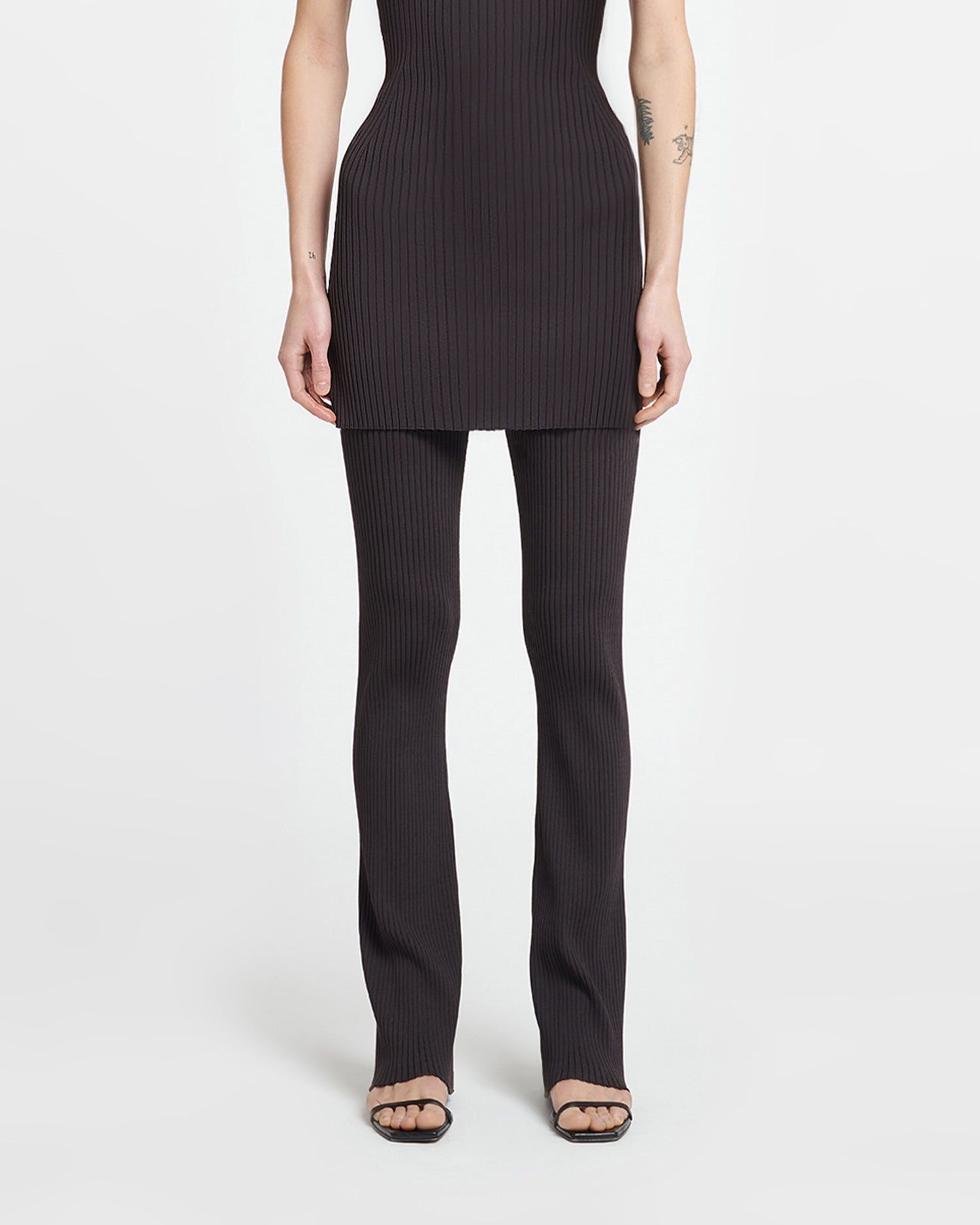 Ribbed-Knit Pants - 4