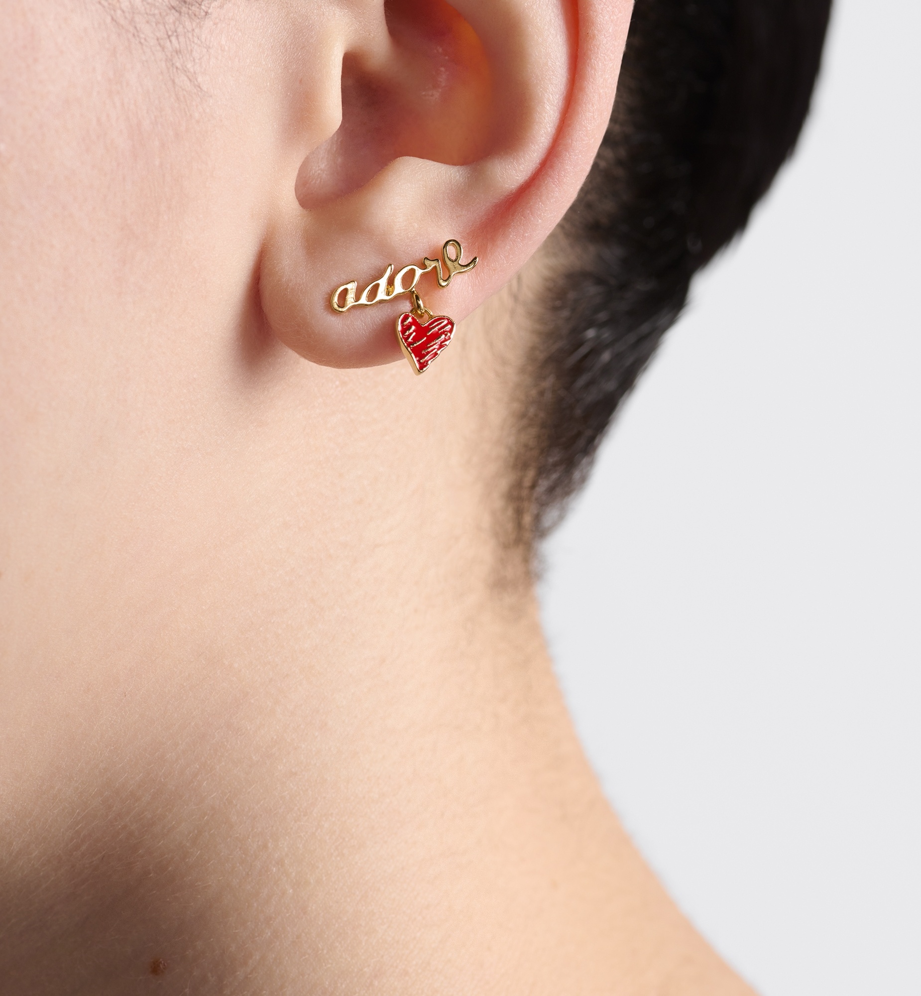 DIOR ディオールアムール ピアス　JE VOUS ADORE ハート Dior Dioramour Je Vous Adore Earrings | dior | REVERSIBLE