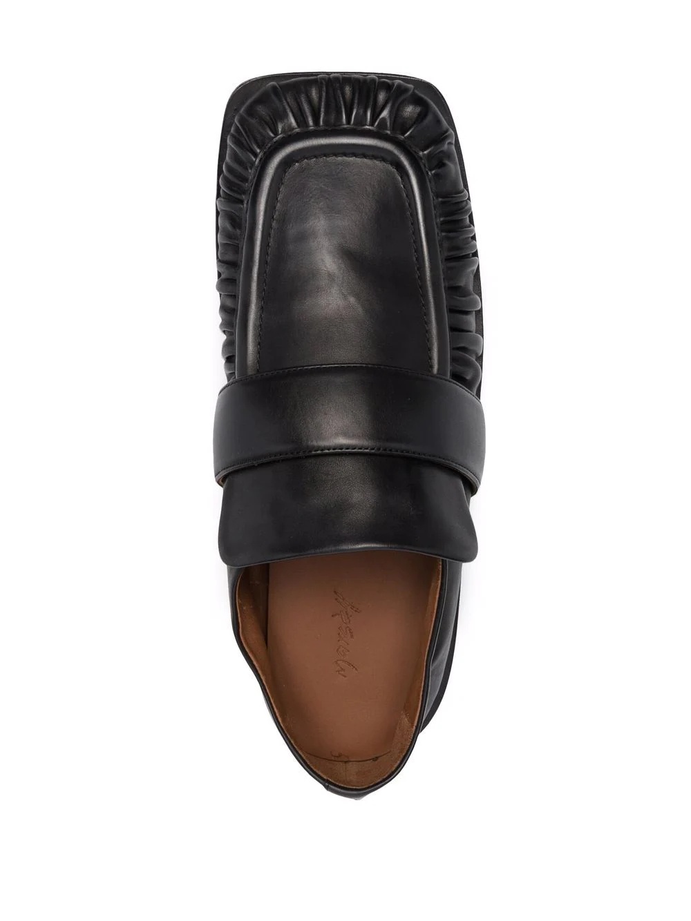 Spatola square-toe loafers - 4