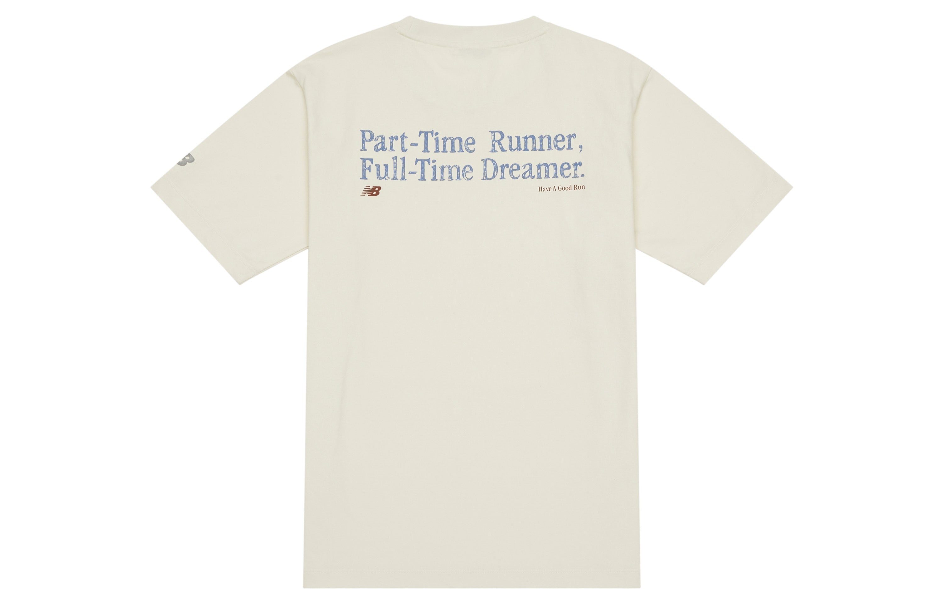 New Balance HyperSports Logo T-shirt 'Cream' NEE25111-CRE - 2