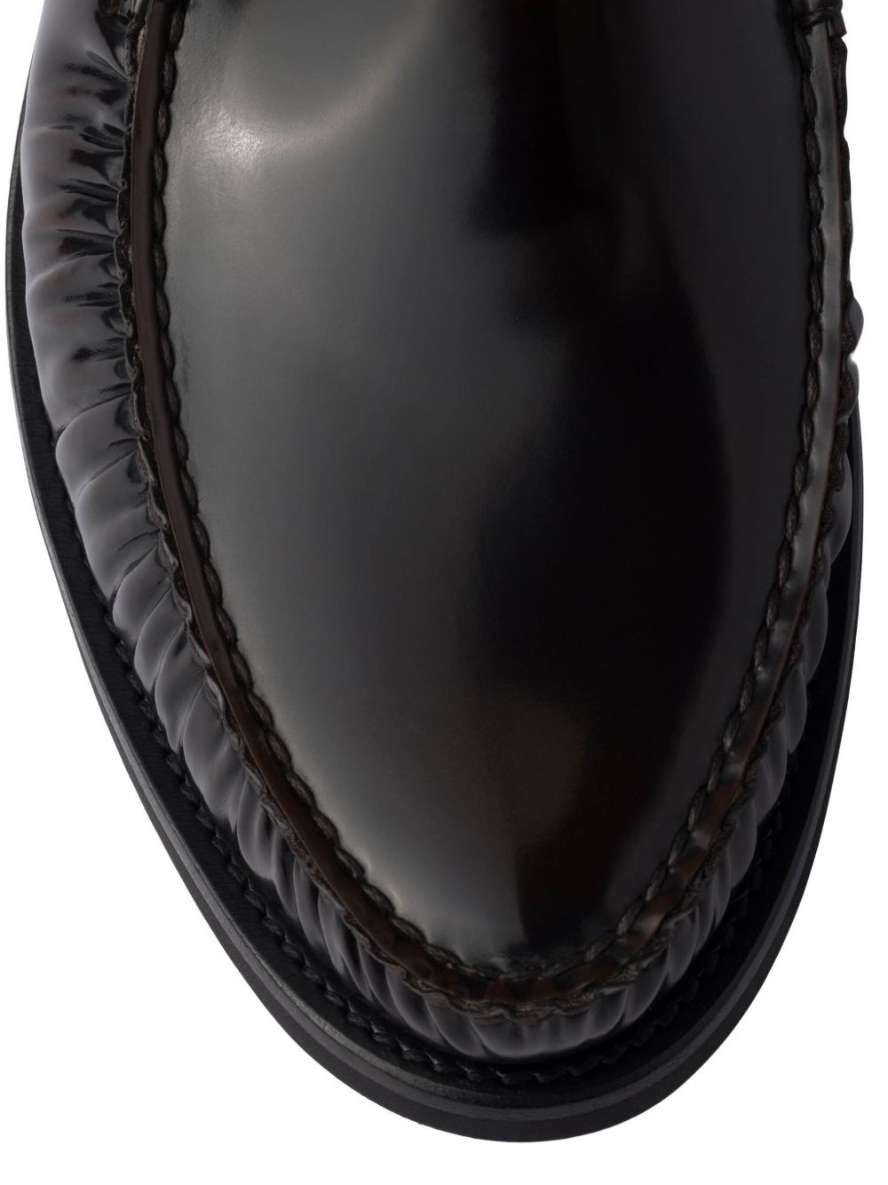 leather loafers - 5
