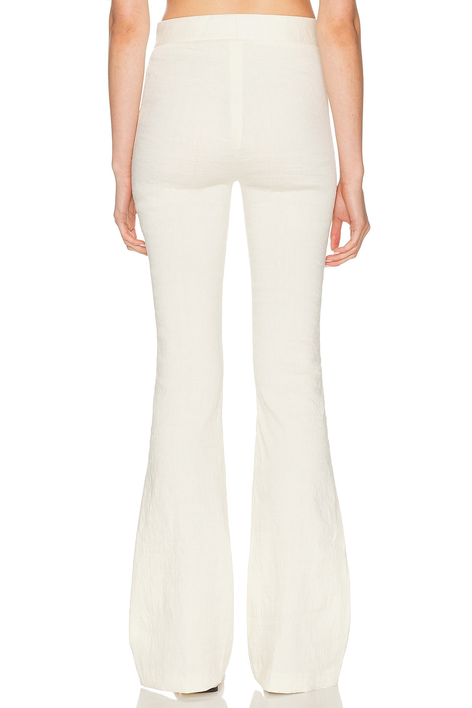 The Fae Stretch Mid-rise Pant W/ Flared Hem - 4