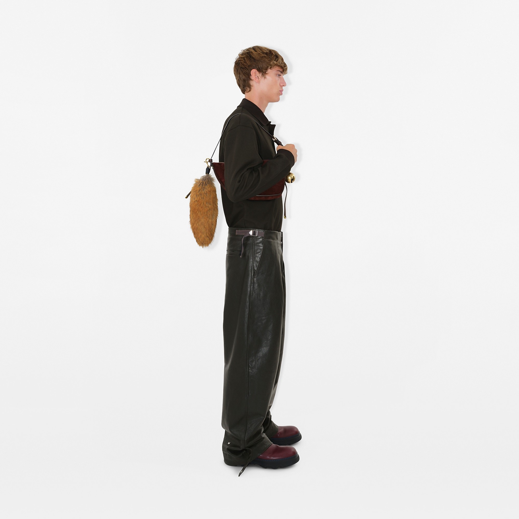 Long-sleeve Cotton Polo Shirt - 3