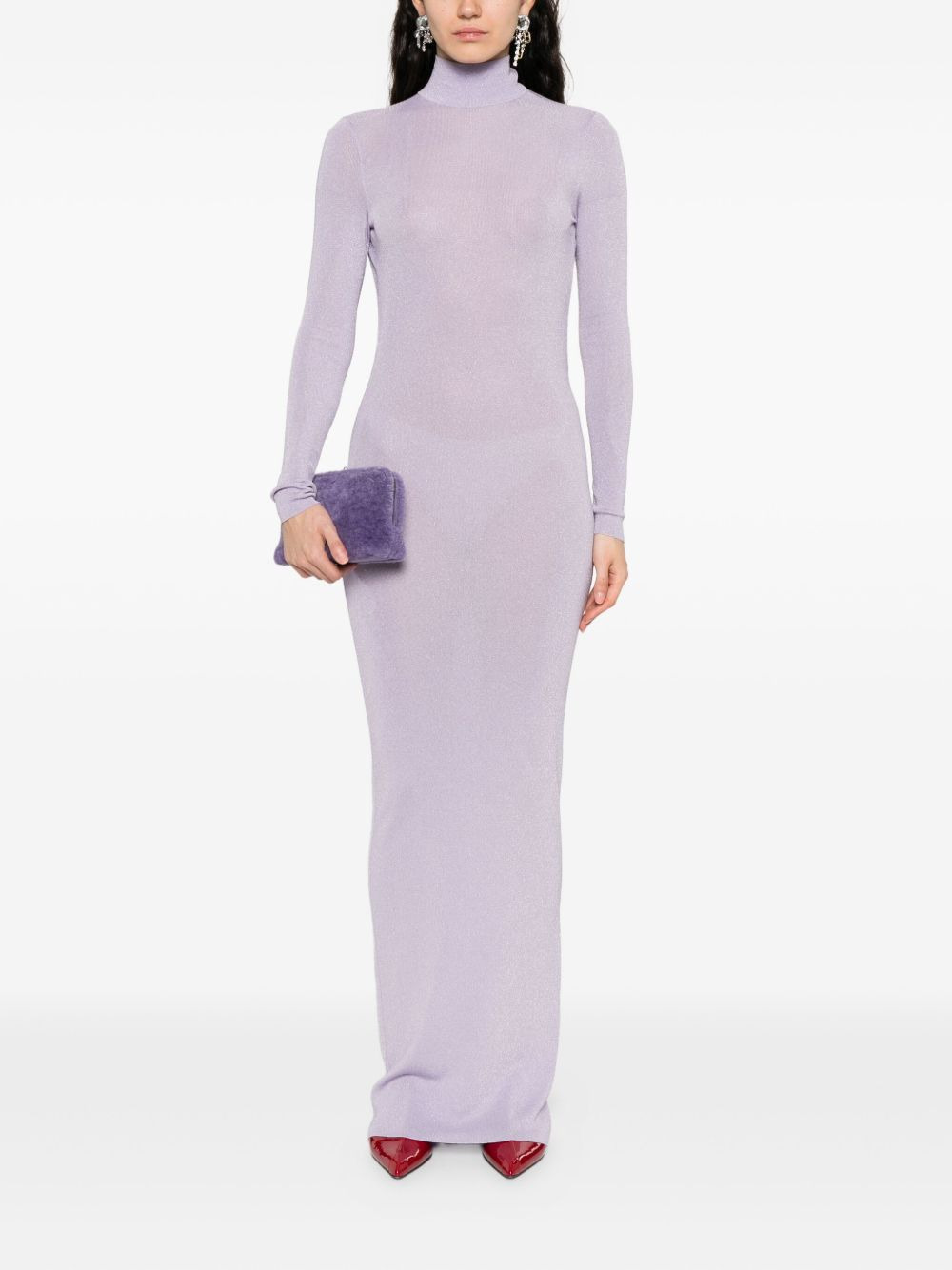fine-knit dress - 2