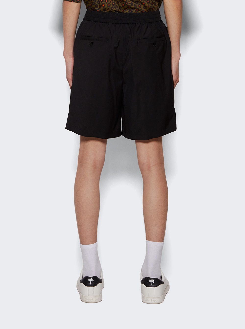 Elasticated Waist Shorts Black - 3