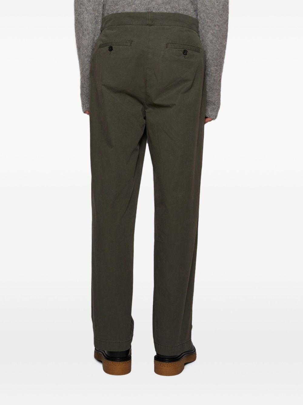 straight-leg trousers - 5
