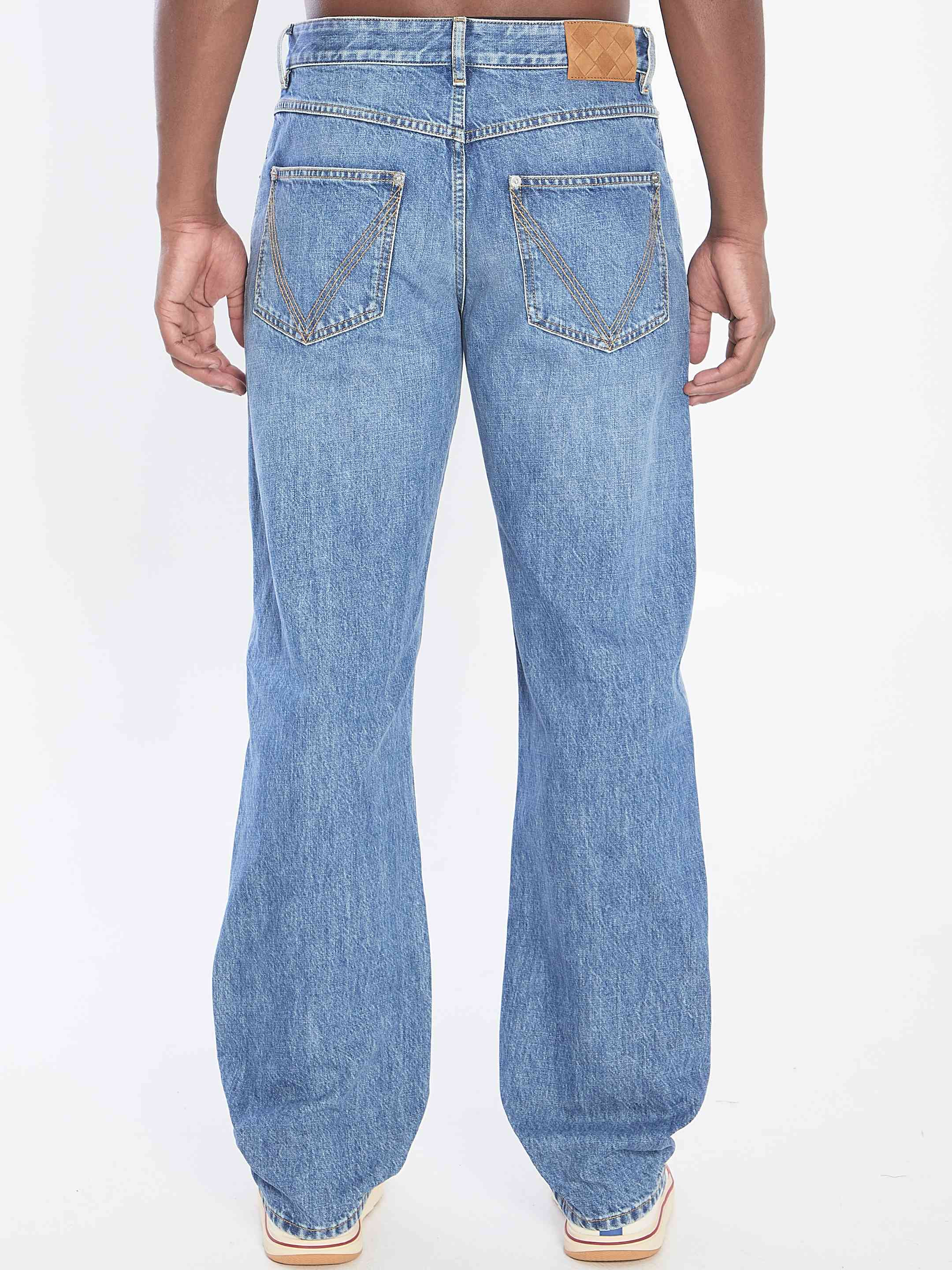 Bottega Veneta Men Straight-Leg Jeans In Vintage Indigo - 4