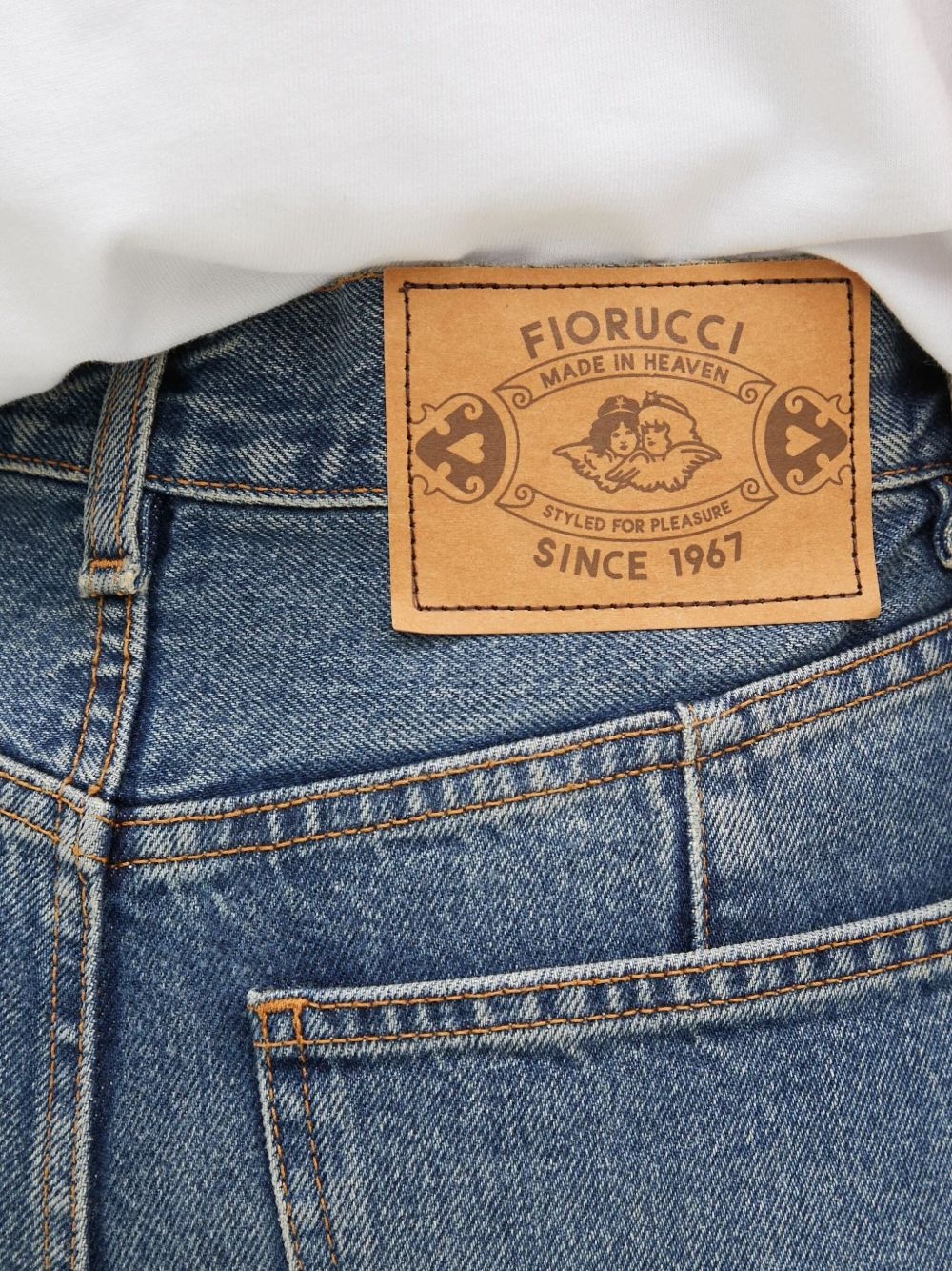 cargo panelled jeans - 5