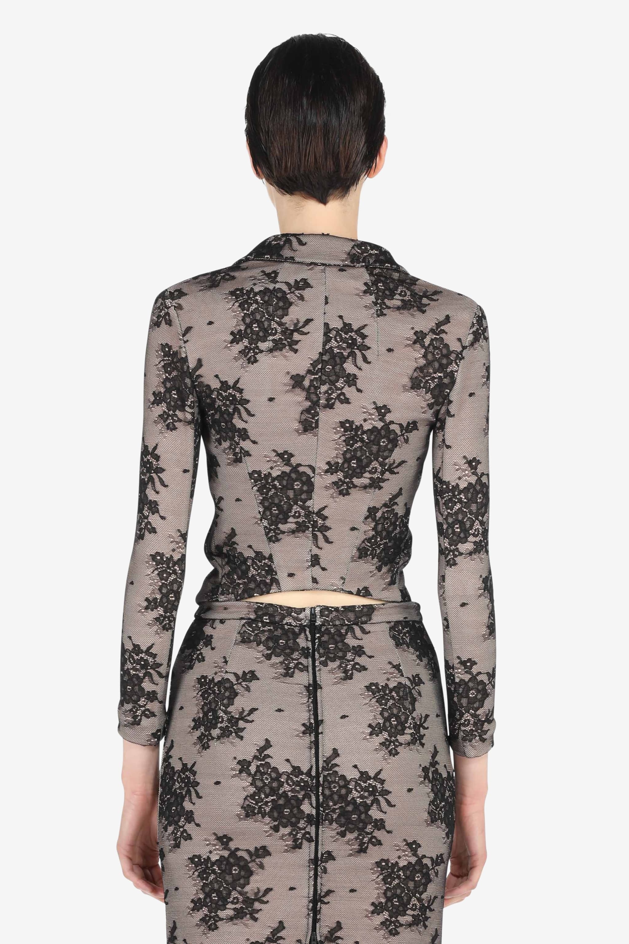 TAILORED LACE JACKET - 2