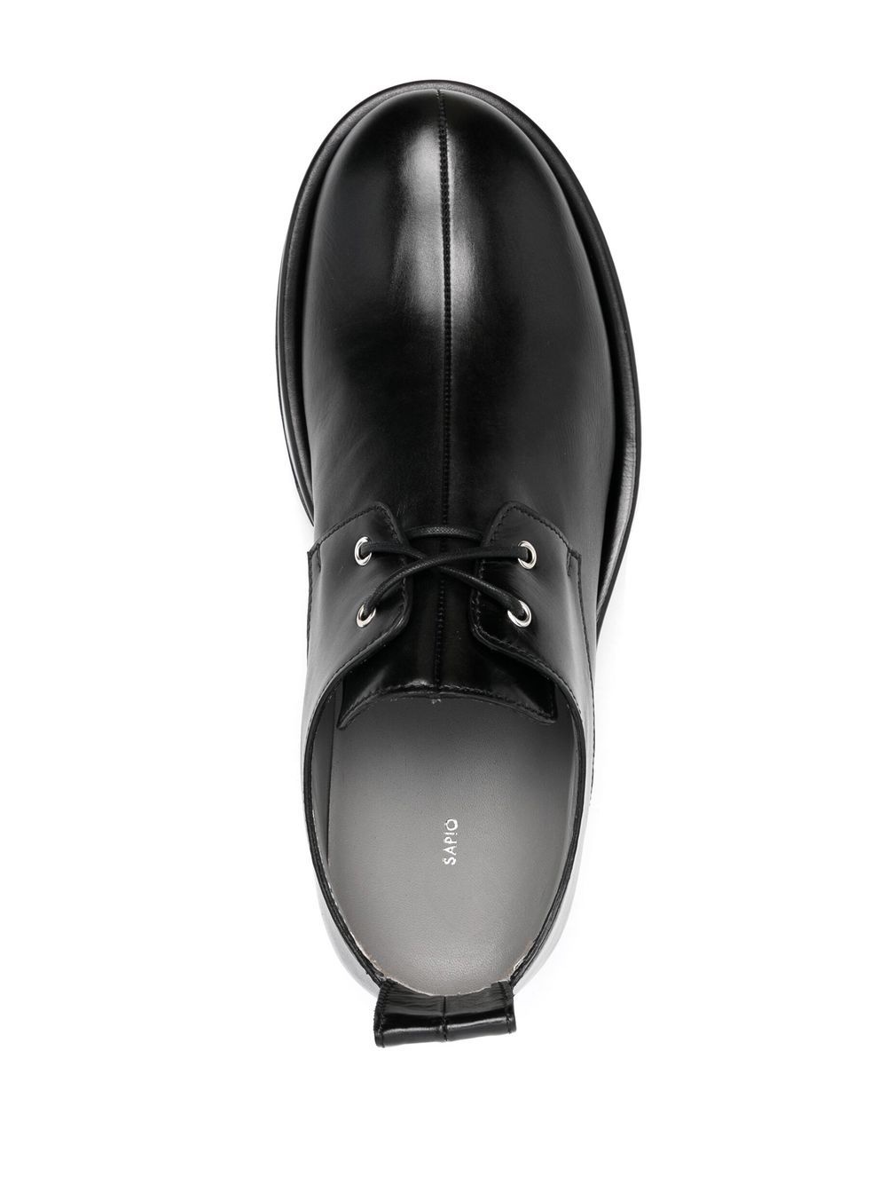 block-heel Oxford shoes - 4