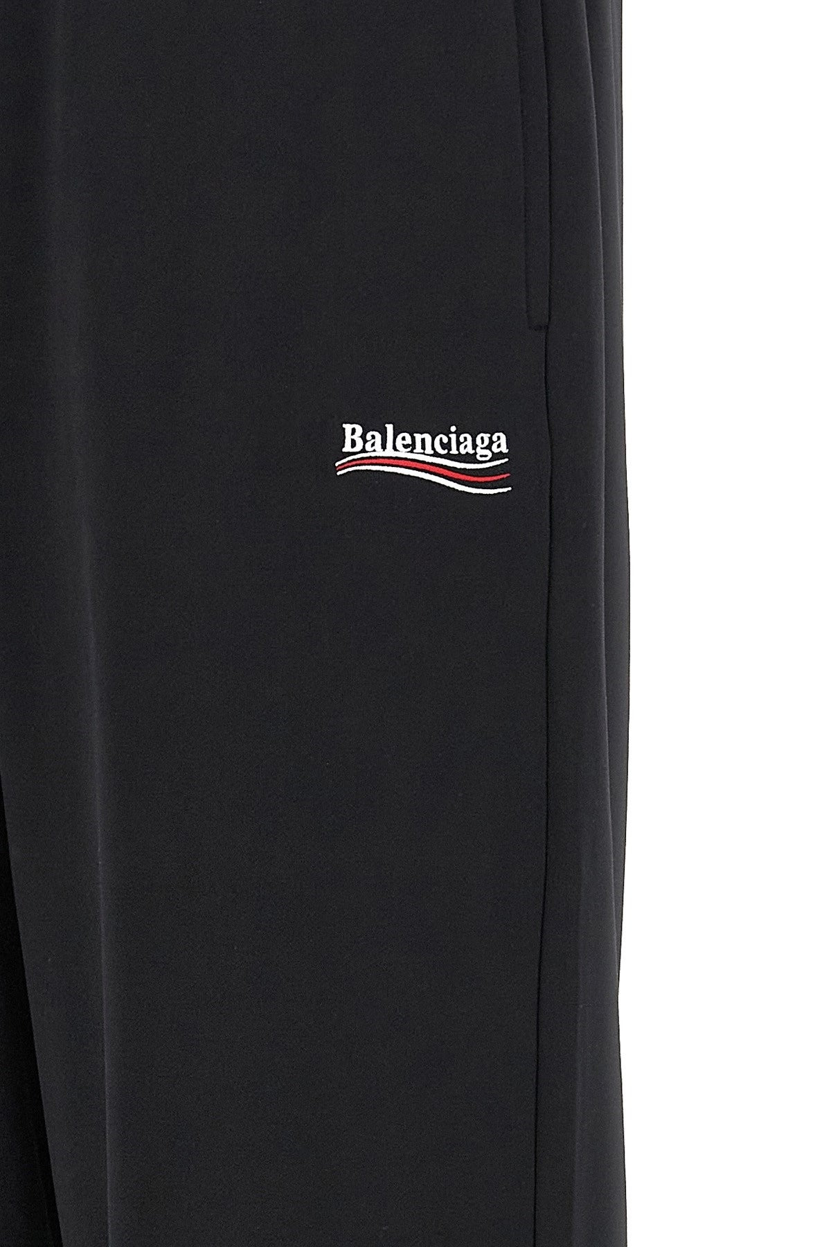 Balenciaga Men Logo Embroidery Joggers - 6