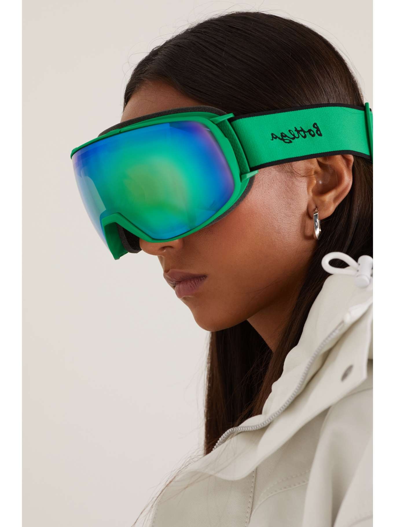 Mirrored ski goggles Green - 2