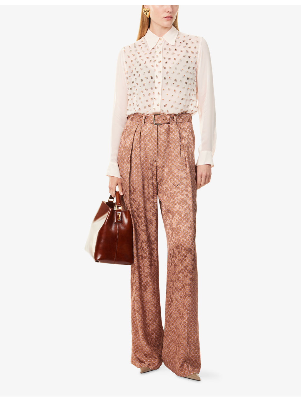 Chowy Embellished Woven Shirt - 2