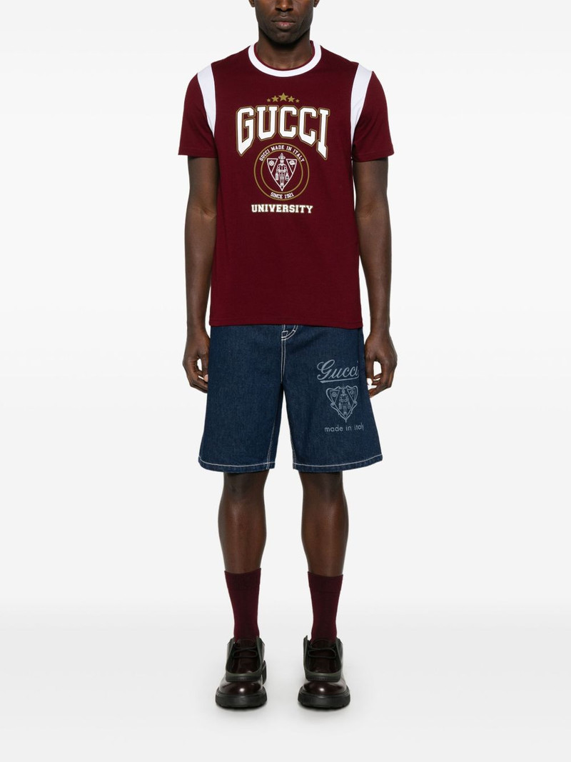 GUCCI logo-print T-shirt outlook