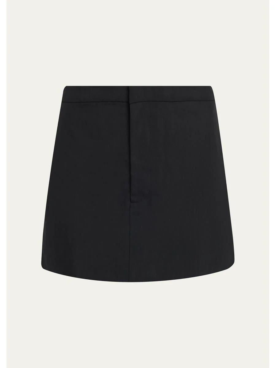 Kelly Nylon Mini Skirt - 1