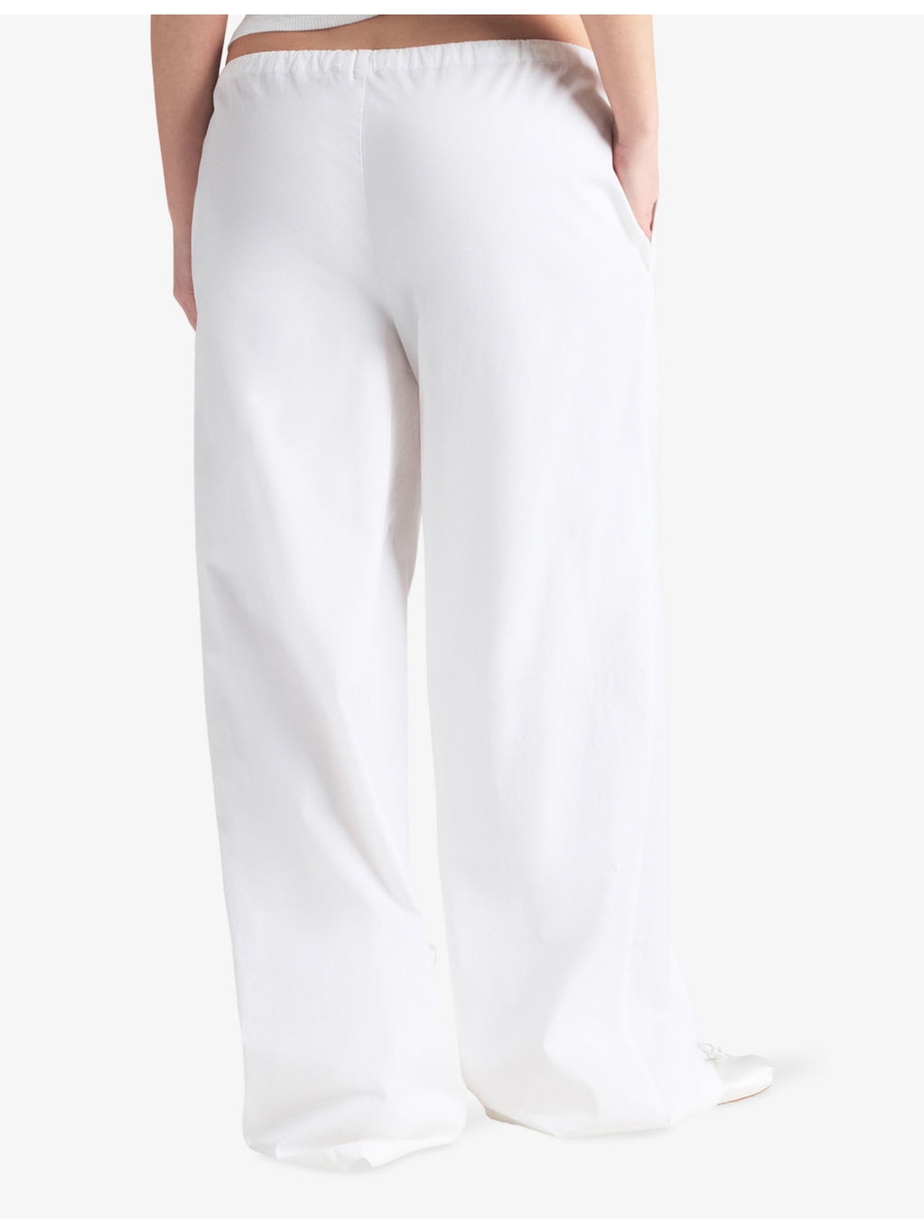 Straight-Leg Relaxed Cotton-Jersey Jogging Bottoms - 4