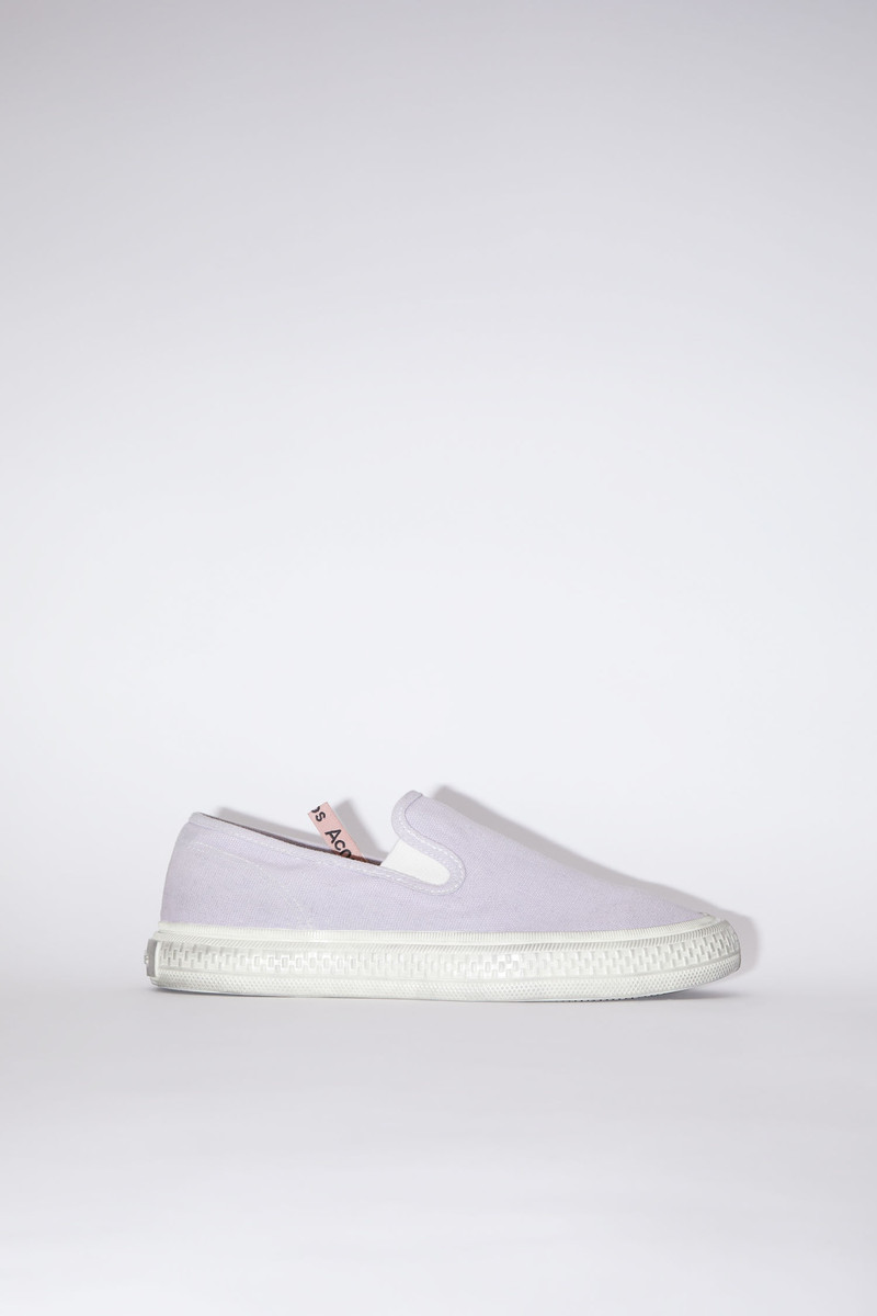 Slip on sneakers - Pale purple/off white 1