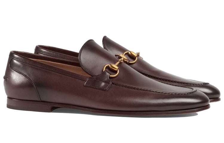 Gucci Jordaan Loafer 'Dark Brown Leather' 406994-BLM00-2024 - 3