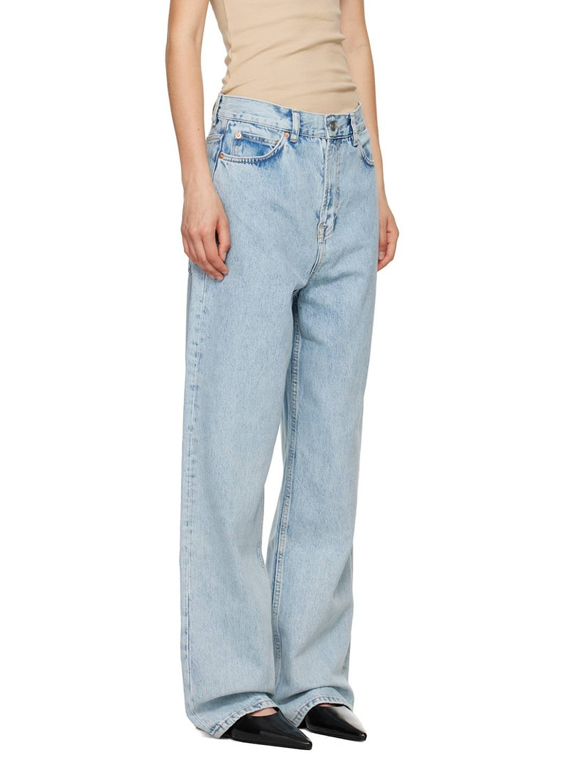 Blue Low Rise Jeans 2