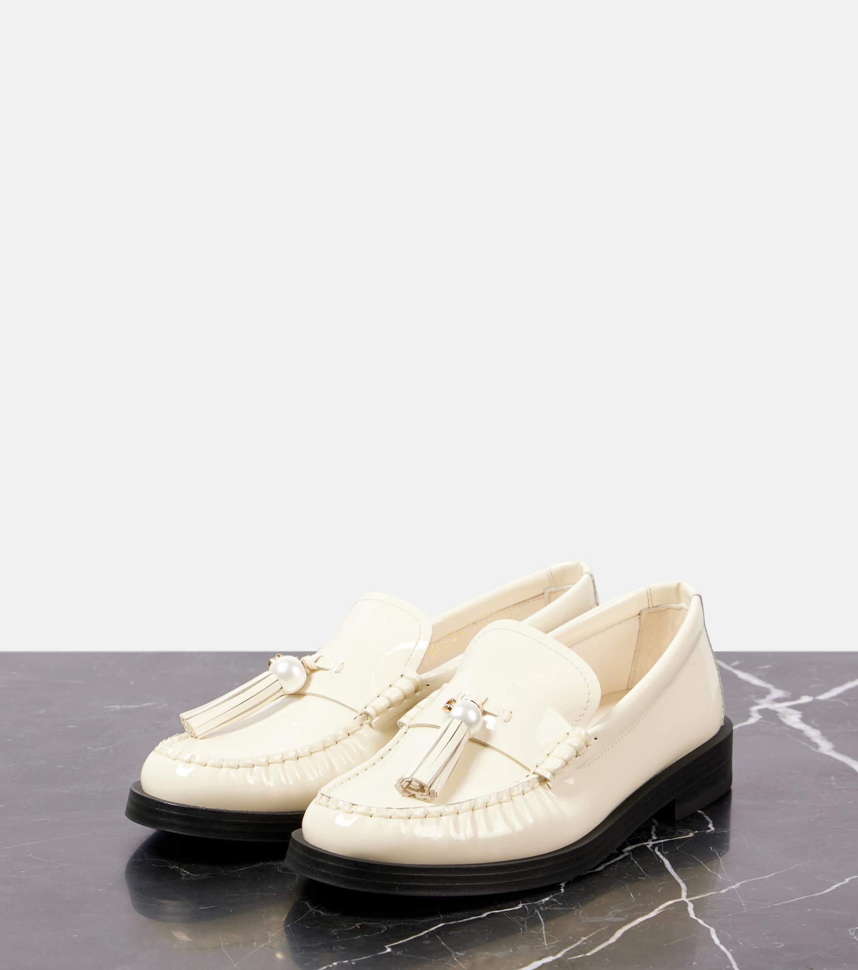 Addie leather loafers - 5