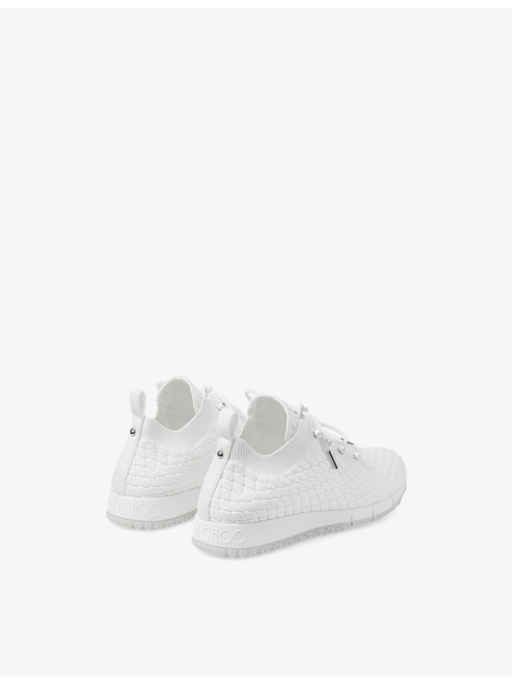 Veles Diamond-Texture Knitted Low-Top Trainers - 4