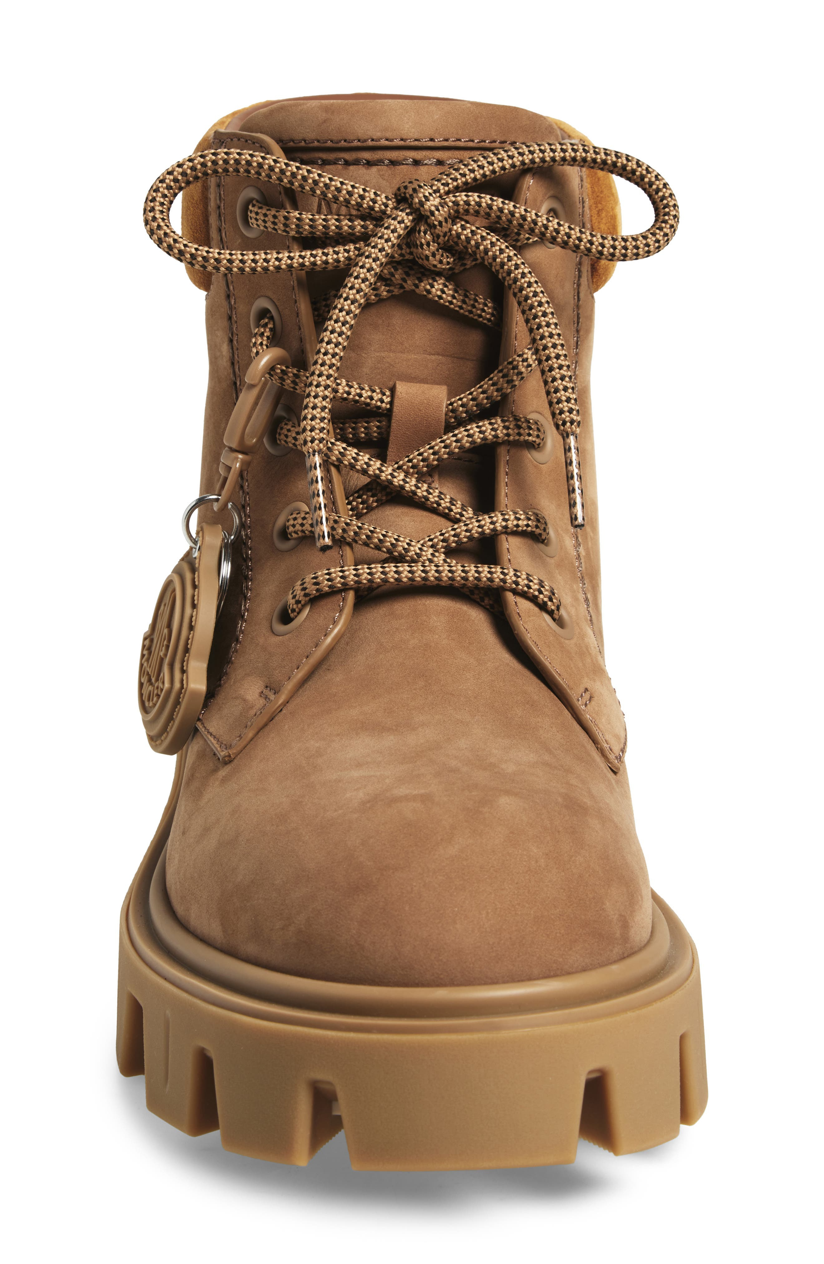 Moncler Peak City Lace-Up Boot in Warm Beige at Nordstrom - 4