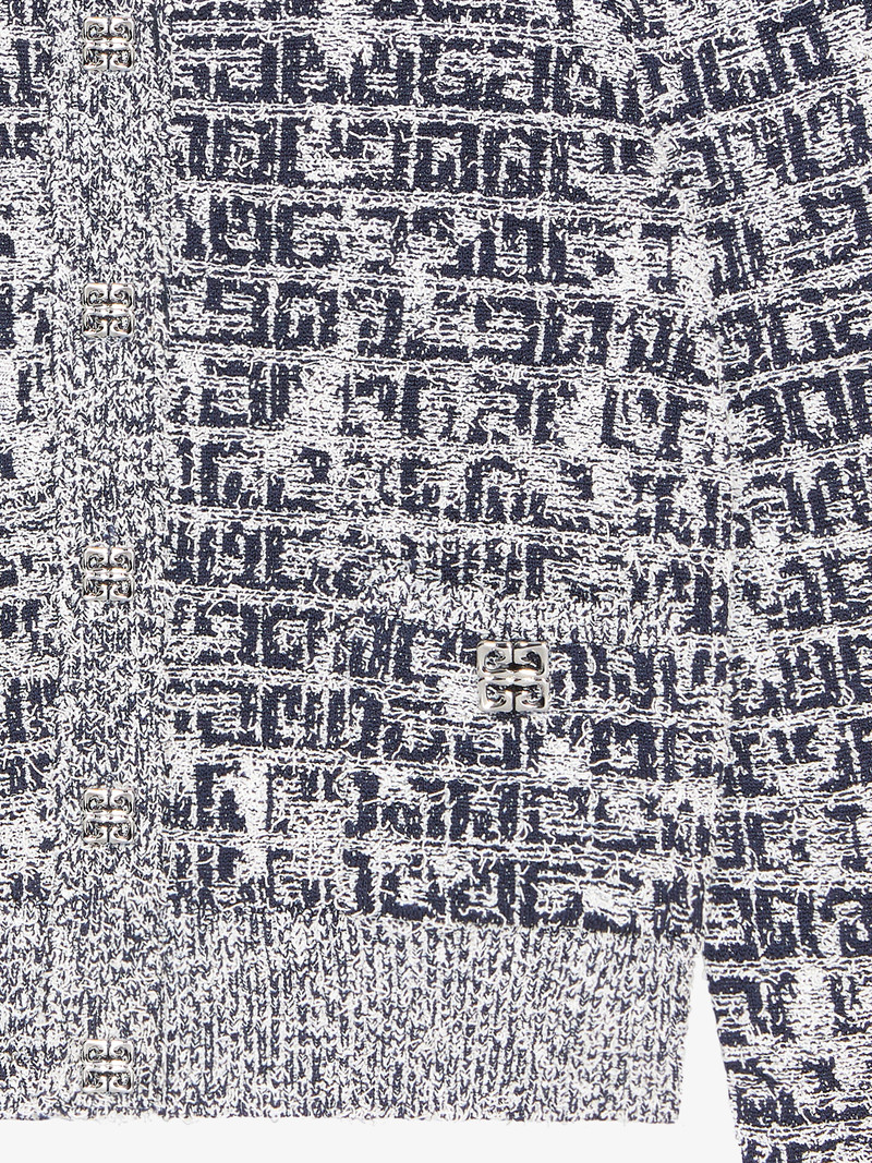 CARDIGAN IN 4G TWEED WITH 4G DETAIL 5