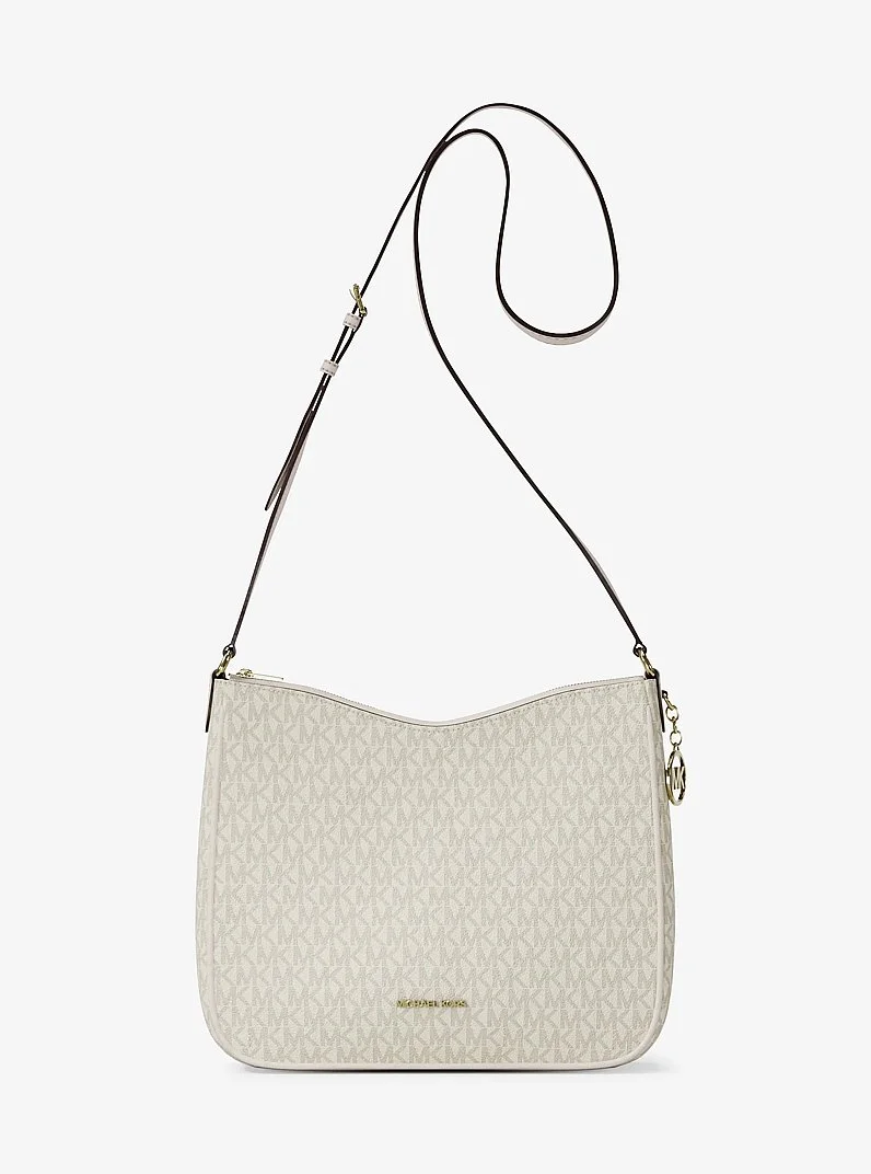 Nayla Medium Signature Logo Messenger Bag - 1