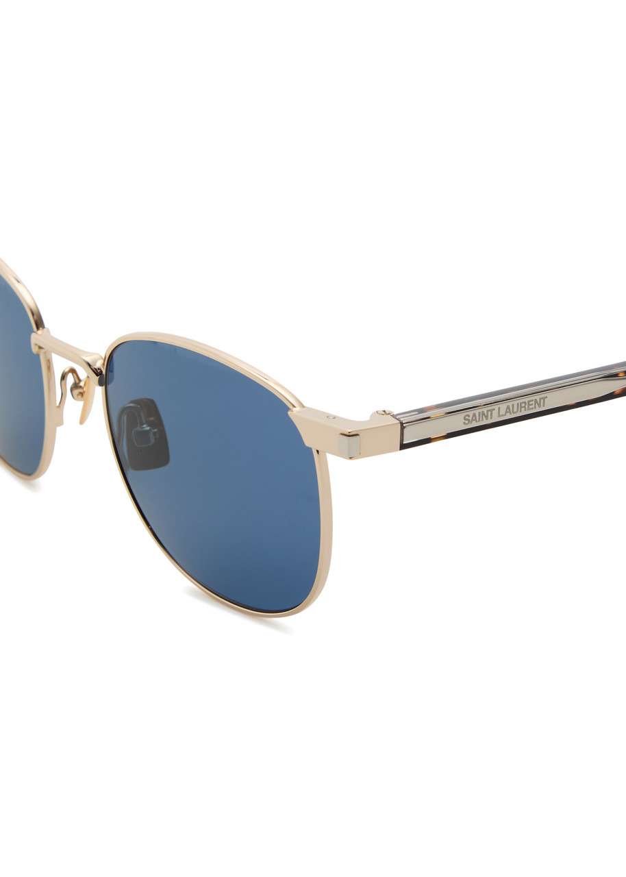 Saint Laurent Round-frame Resin Sunglasses - 3