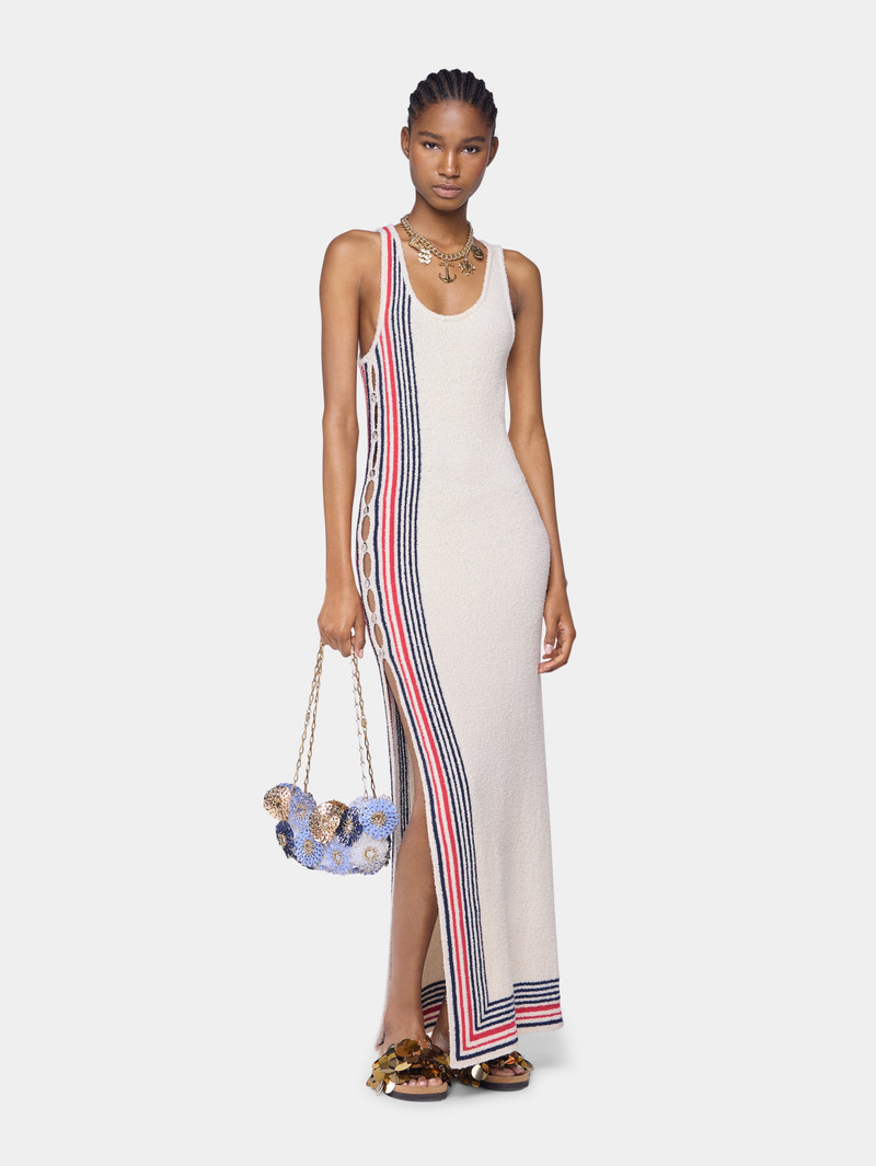rabanne LONG DRESS IN TERRY JERSEY outlook
