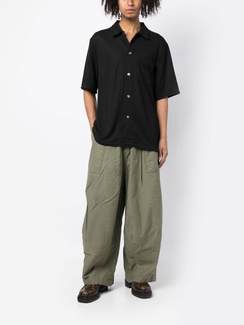 oversized drawstring trousers - 2