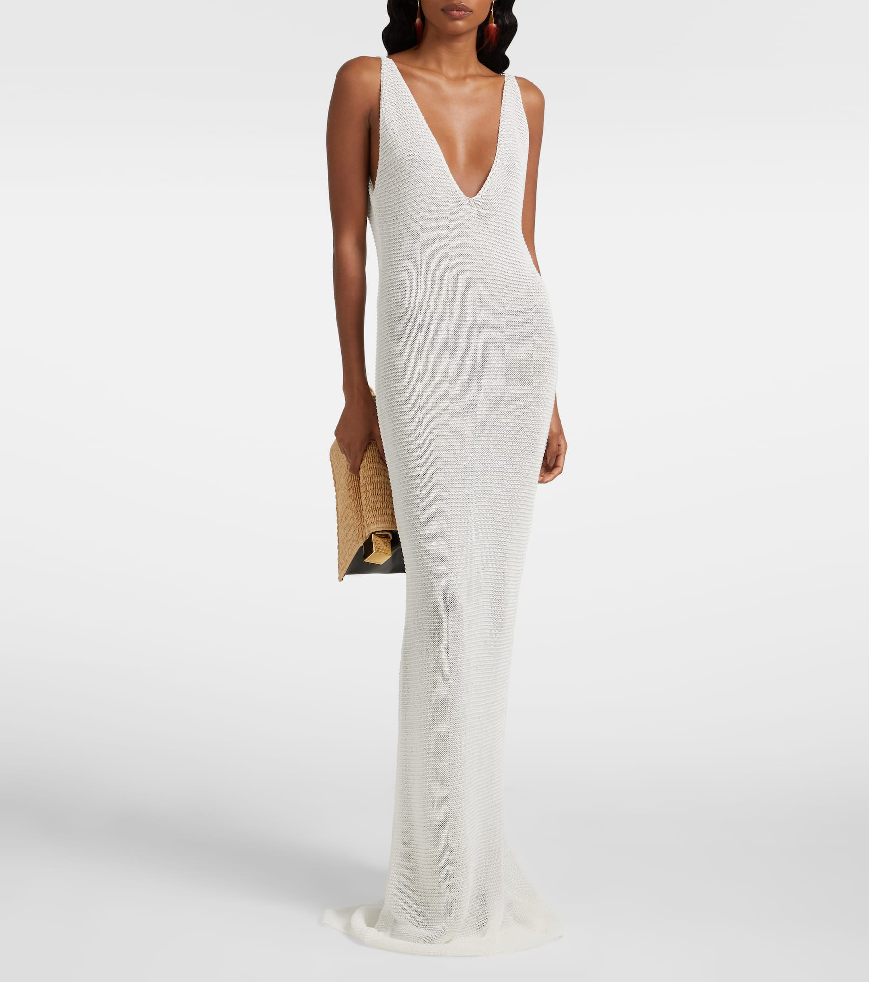 Lamé maxi dress - 2