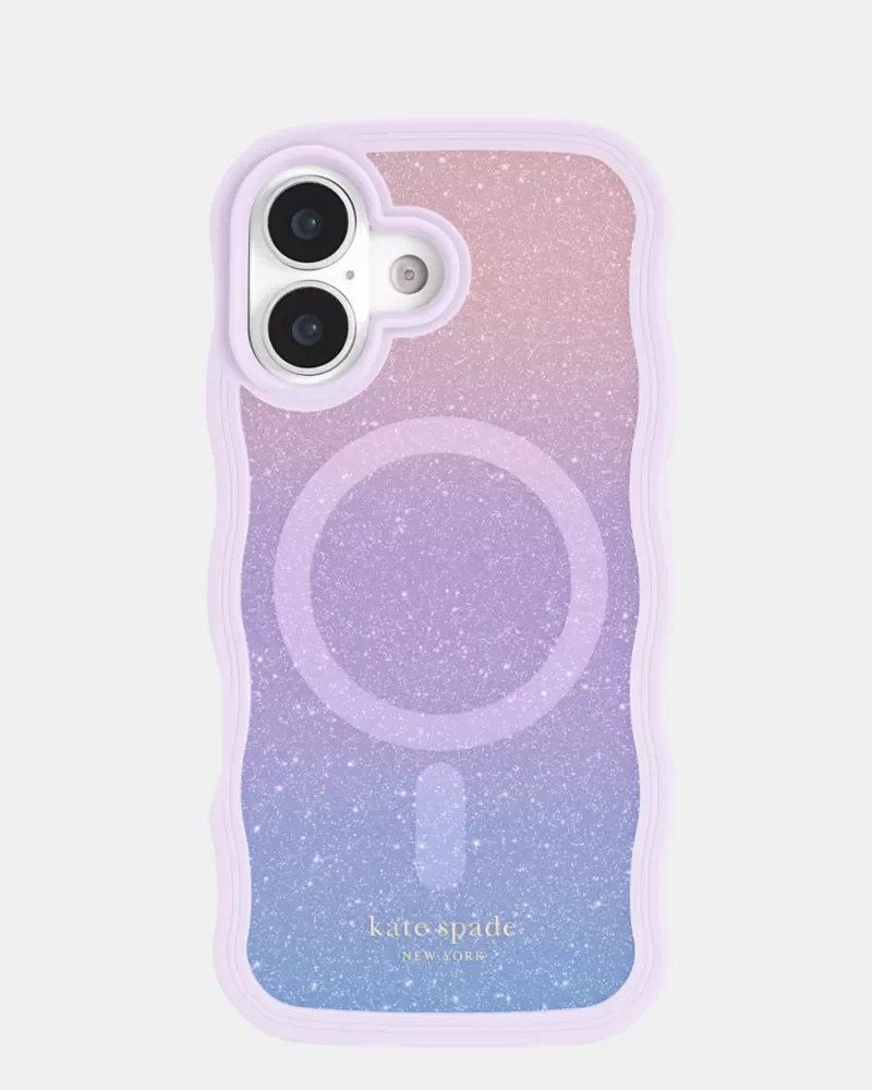 Kate Spade Wavy - Opal Glitter Magsafe Case - 1